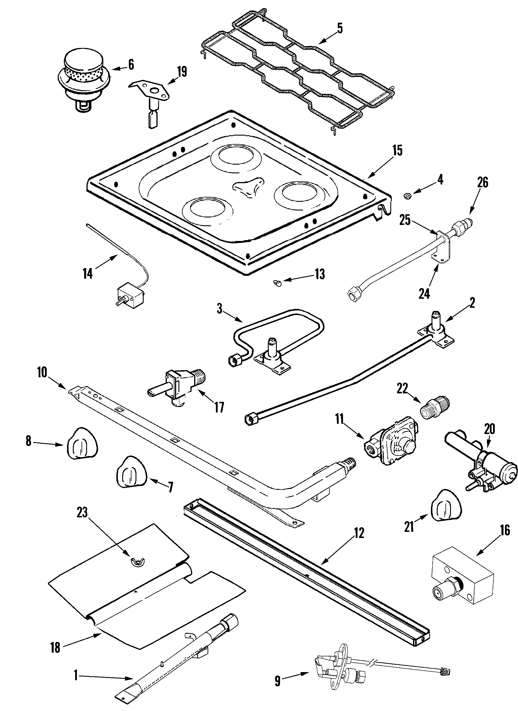 TOP & GAS CONTROLS