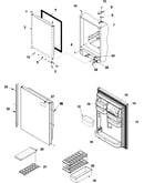 Refrigerator door