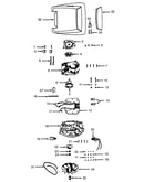 Motor assembly, hood