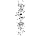 Hoover U4195001 motor assembly diagram