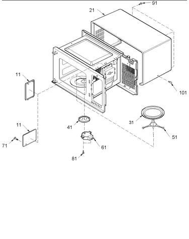 Oven cavity