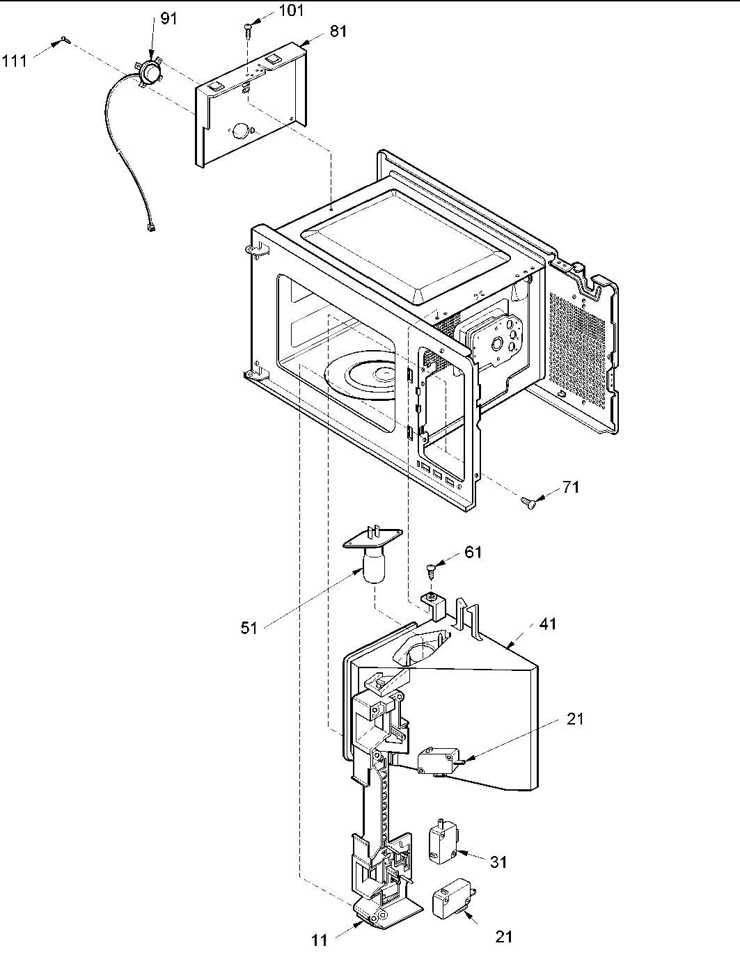 LATCH & SENSOR