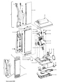 Motor, handle, mainbody, outerbag, hood