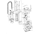 Hoover U4258930 mainbody, handle, outerbag diagram