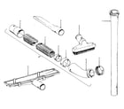 Hoover U4471--- cleaningtools diagram