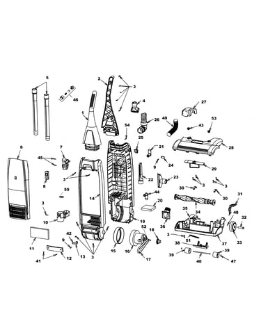 Agitator, motor, handle, mainbody