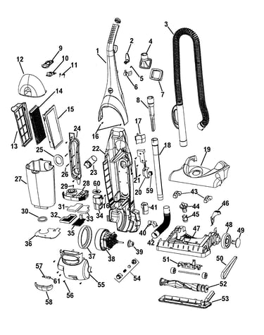 Agitator, motor, handle, mainbody