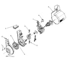 Hoover U5104900 motor parts diagram
