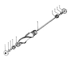 Hoover U5109920 agitator diagram