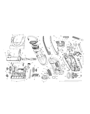 Motor, handle, hose, mainbody
