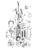 Motor, handle, hose, baghousing