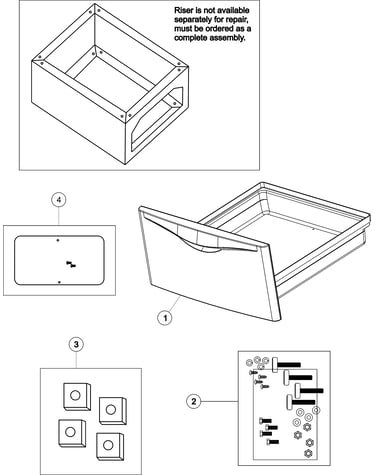 Drawer assembly and accessory kit