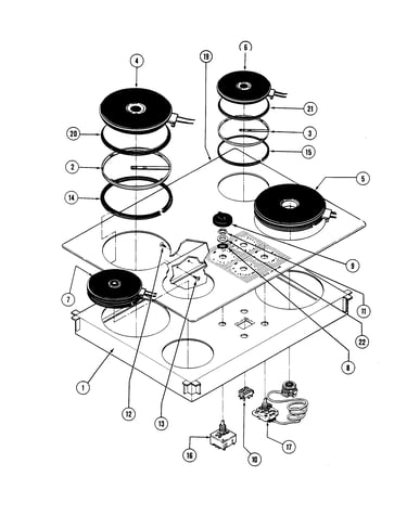 Control top assembly