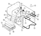 Jenn-Air SCE4340W oven liner diagram