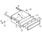 Jenn-Air SCE4340B drawer assy. diagram