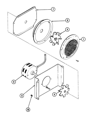 Blower motor (convection)
