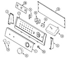 Maytag PYET344AZW control panel diagram