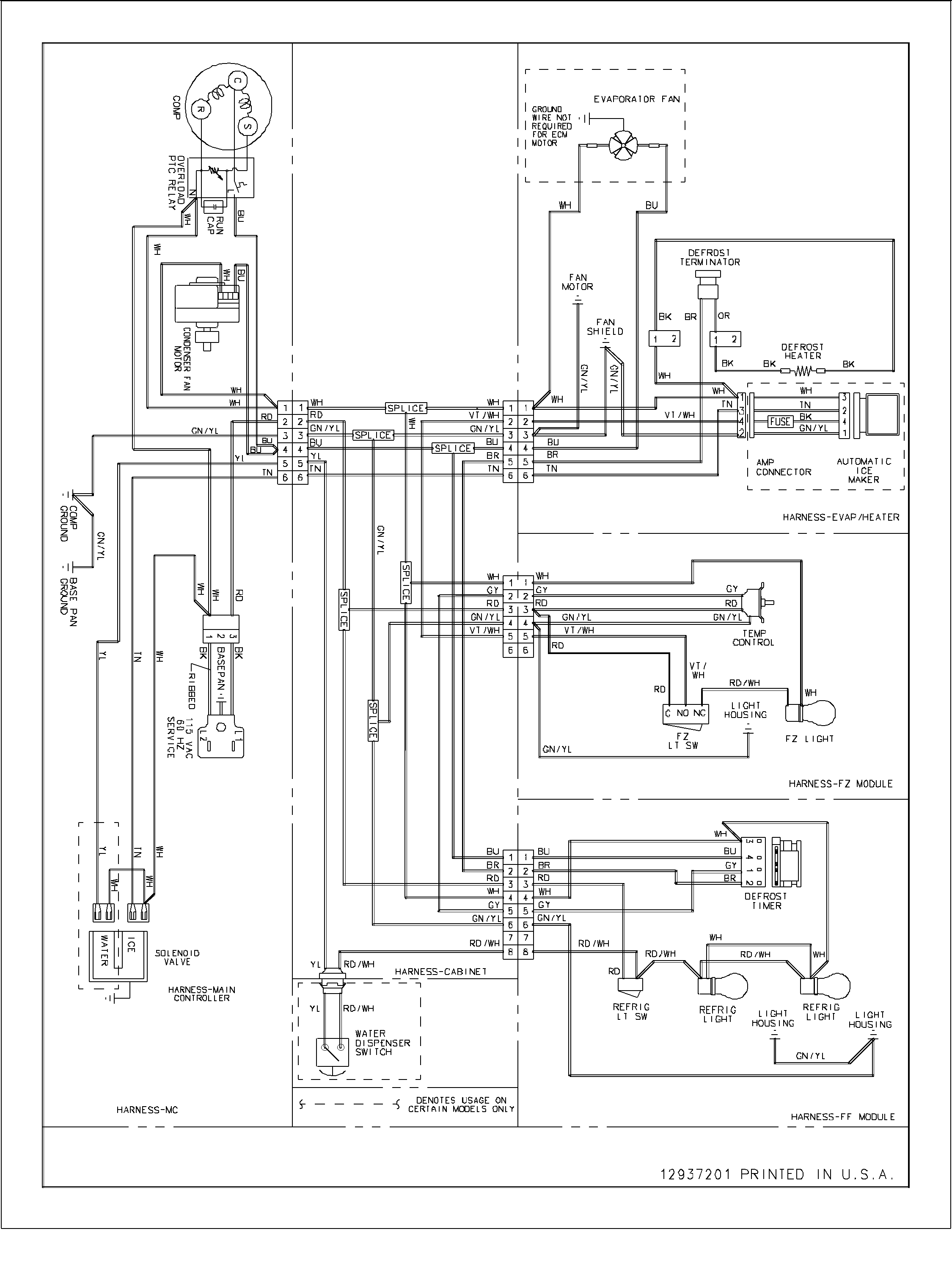 WIRING INFORMATION (SERIES 11)