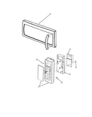 Control panel/door assembly