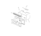 Amana AMV6177AAS outer case/vent grille diagram
