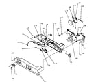 Amana SSD25N5W-P1178903W ice and water cavity diagram