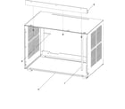 Amana AAC051STA-PAAC051STA0 outer case assembly diagram