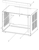 Outer case assembly