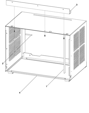 Outer case assembly