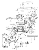 Motor, cleaningtools, handle, outerbag