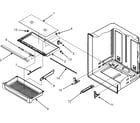 Maytag MBL2562HES pantry assembly diagram