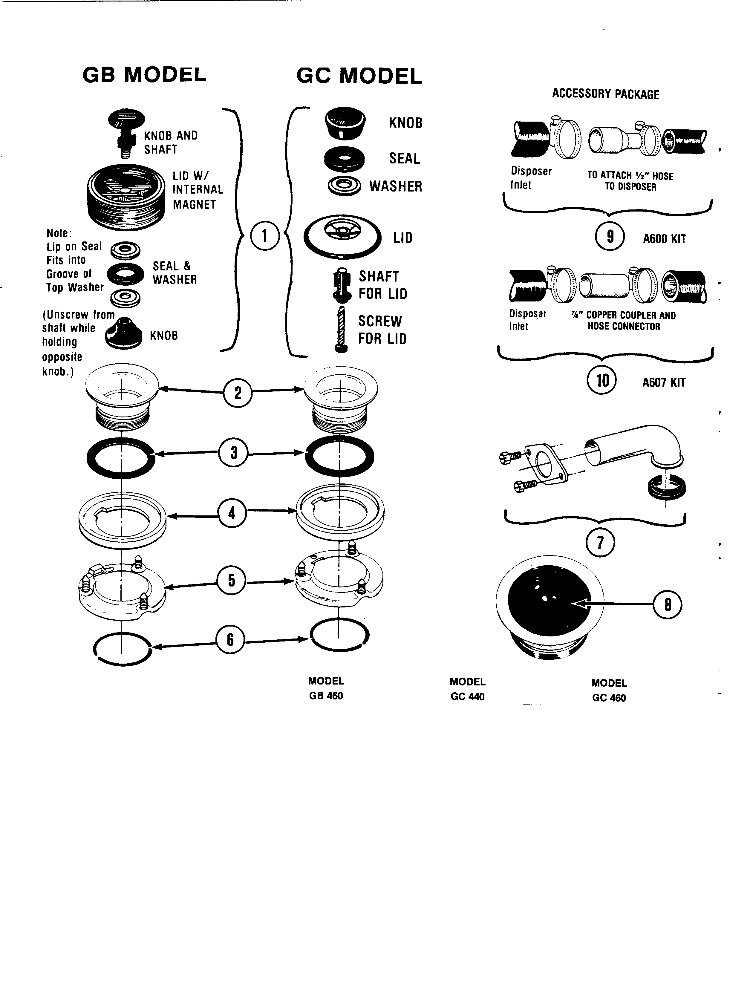 Installation parts