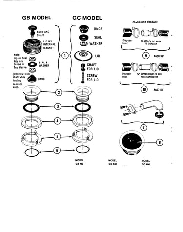 Installation parts