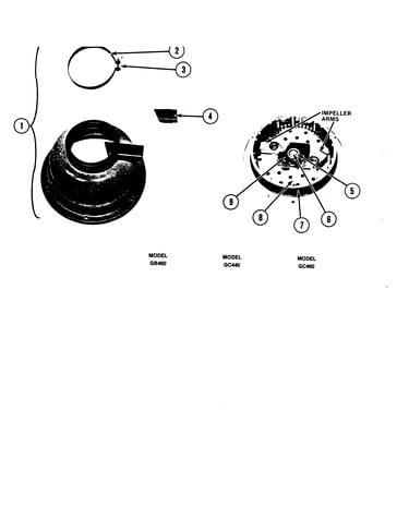 Upper housing/grinding chamber