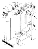Ref/fz controls and cabinet parts