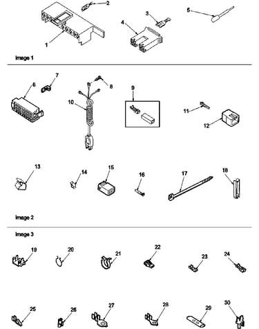 Connection blocks, extractor tool