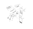 Amana ARSE66ZBC-PARSE66ZBC0 lights and ice maker diagram