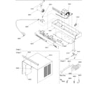 Amana 7M11TA-P1214602R control & outer case assembly diagram