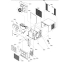 Amana 5M11TA-P1214611R chassis assembly diagram