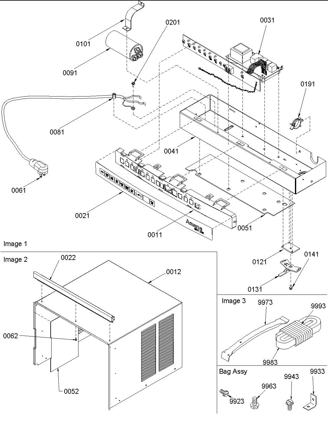 CONTROL & OUTER CASE ASSEMBLY