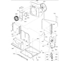 Amana 5M11TA-P1214605R chassis assembly diagram