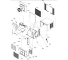 Amana 7M11TA-P1214606R chassis assembly diagram