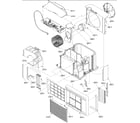 Amana 10M12TA-P1230806R chassis assembly diagram