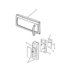 Control panel/door assembly