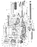 Motor, handle, outerbag, hose