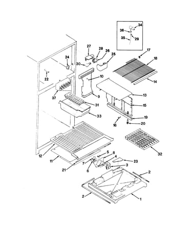 Freezer compartment