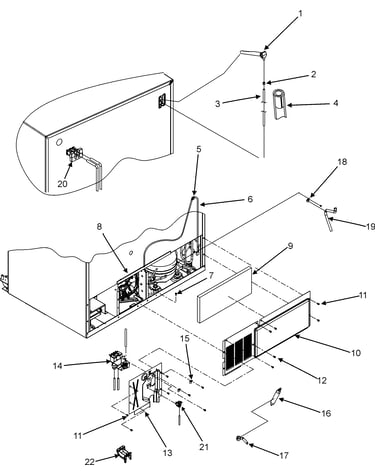 Cabinet back (series 10)
