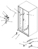 Evap fan assy./water filter