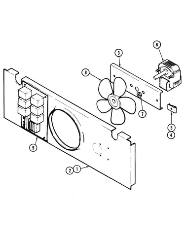 Blower motor (cooling)