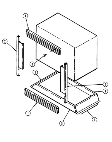 Trim-microwave (m167b, m167w)