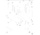 Amana 29M43PA-P1214806R chassis assembly 2 diagram